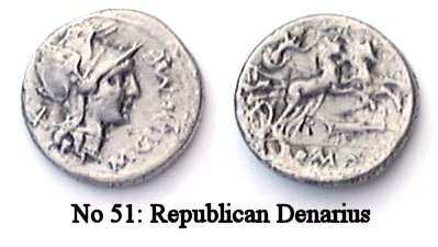 No 51 - ROMAN REPUBLICAN DENARIUS