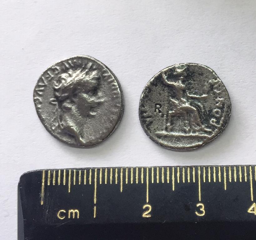 Museum Reproductions Web Shop - No 61 Roman Denarius of Tiberius