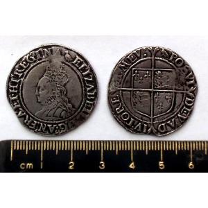 No 697 Elizabeth I Shilling Image