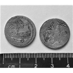 NEW !! No 799 - Silver Penny of Lund, Denmark. Image