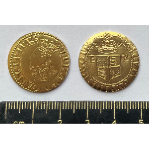 NEW !!No 8 Elizabeth I Gold Crown made from NuGold Image
